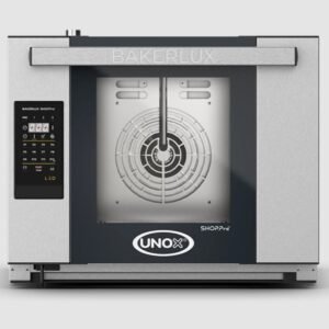 Unox Convection Oven XEFR-04HS-ELDV (4 Trays) 3.5 kW Arianna LED Steam Function Tray Size 460 × 330 mm Drop down opening