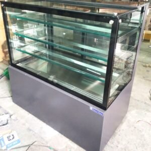 Cold Display Counter with Grey Powdercoated Below (LXWXH) Size 36"X24"X50" Base + 3 Shelf