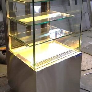 Cold Display Counter with SS Below Size 24"X24"X50" Base + 3 Shelf, Thomson & Thomsons